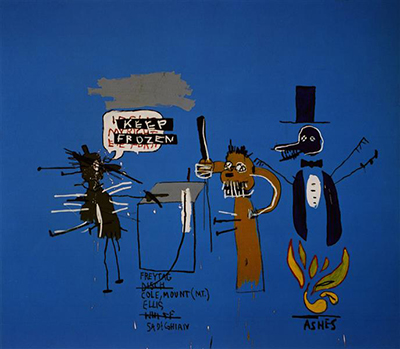 The Dingoes That Park Their Brains with their Gum Jean-Michel Basquiat